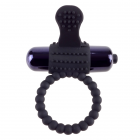 C-Ringz Vibrating Silicone Super Ring Cockring Zwart