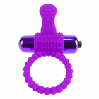 C-Ringz Vibrating Silicone Super Ring Cockring Paars