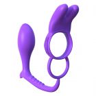 C-Ringz Ass-Gasm Vibrating Rabbit Cockring Paars