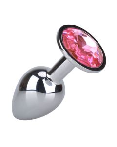 Ohh! Anal Plug Small Zilver/Roze