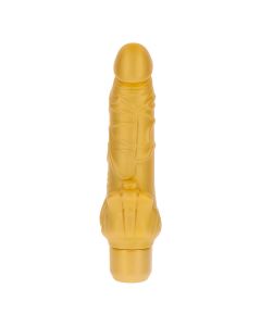 Get Real Stim Vibrator Gold Dicker Goud