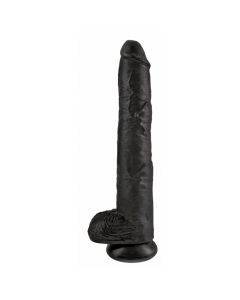 King Cock 9 Inch Cock with Balls Bruin