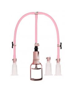 Clitoral & Nipple Pump Set Medium - Rose Gold