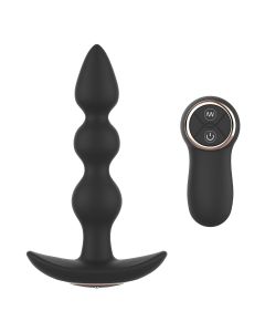 Ivy The Admiral Vibrating Anal Toy Zwart