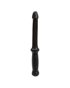 Doc Johnson Anal Push 7.5 Inch Plus Handle Zwart