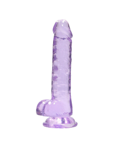 Bang It Real Dildo no. 4 Met Ballen Paars