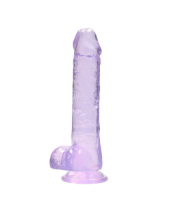 Bang It Real Dildo no. 5 Met Ballen Paars