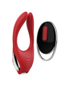 Red Revolution Eros Koppel Vibrator Rood