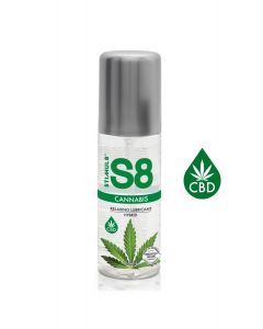 Stimul8 Water & Silicone Based Glijmiddel Cannabis 125 ml