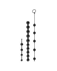 Anal Fantasy Beginner's Bead Kit Anaal Kettingen Zwart