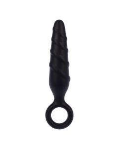 Ass Cork Buttplug Zwart