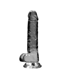 Bang It Real Dildo no. 4 Met Ballen Zwart