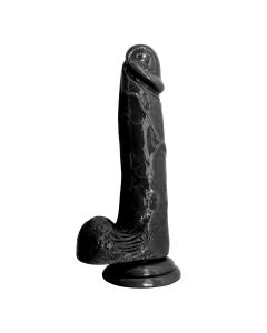 Bang It Real Dildo No. 9 Met Ballen Zwart