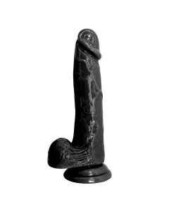 Bang It Real Dildo No. 10 Met Ballen Zwart