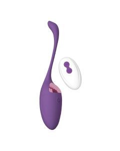 Lovetoy Pleasure Bullet Remote Control Vibrerend Eitje Paars