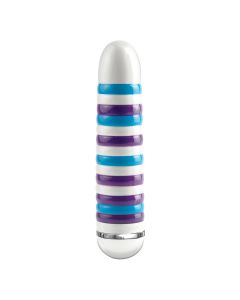 Ceramix No. 8 Keramische Staaf Vibrator Wit/Blauw/Paars