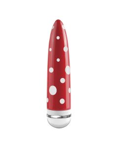 Ceramix No. 9 Keramische Staaf Vibrator Rood/Wit