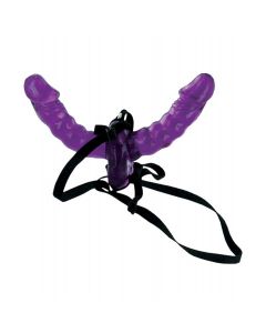 Fetish Fantasy Double Delight Strap-On Paars