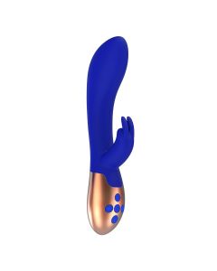 Elegance Opulent Heating Rabbit Vibrator Blauw