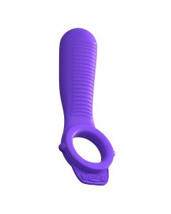 C-Ringz Ride n' Glide Couples Cockring paars