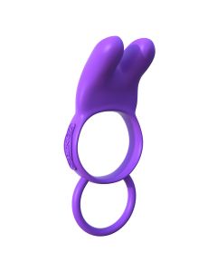 C-Ringz Twin Teazer Rabbit Cockring Paars