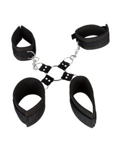 Extreme Hogtie Boeien Set Zwart