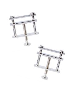 Fetish Nipple Vises Tepelklemmen Zilver