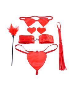 Fetish Sweetheart Bondage Kit Rood