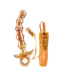 Icicles No. 15 Glazen Vibrator Oranje