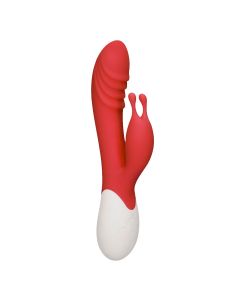 Ignite Verwarmende Rabbit Vibrator Rood