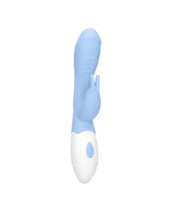 Loveline Juicy Rabbit Vibrator Lichtblauw