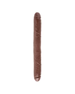 King Cock 16 Inch Thick Double Dildo Bruin