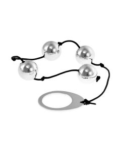 Kinx Heavy Metal Anaal Kralen Zilver