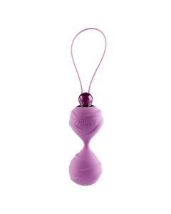 Lovely Vibes Laced Textured Soft Touch Love Balls Paars