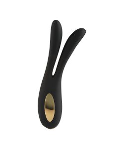 Luz Flare Dubbele Vibrator Zwart