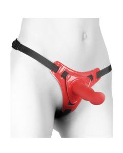 Ouch! Delight Strap-On Set Rood