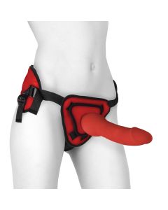Ouch! Deluxe Silicone Strap-On Rood