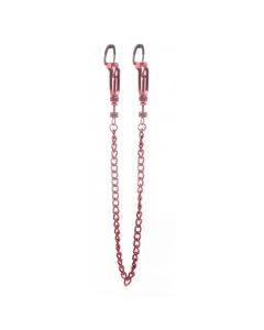 Ouch! Helix Nipple Clamps Rood