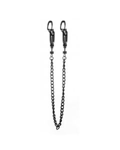 Ouch! Helix Nipple Clamps Zwart