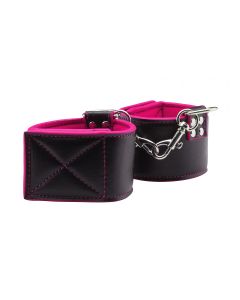Ouch! Reversible Enkelboeien Zwart/Roze