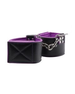 Ouch! Reversible Handboeien Zwart/Paars