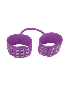 Ouch! Silicone Cuffs Handboeien Paars