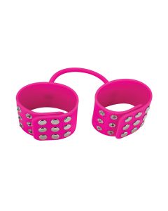 Ouch! Silicone Cuffs Handboeien Roze