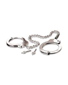 Metal Leg Cuffs Zilver