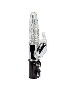 Rabb It The Champ Rabbit Vibrator Zwart/Zilver