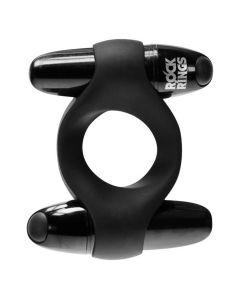 Rock The Double Dragon Cockring Zwart