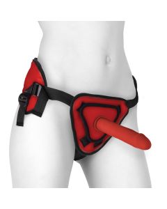 Deluxe Silicone Strap-On Set 8 Inch Rood