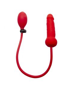 Ouch! Inflatable Silicone Dong Rood