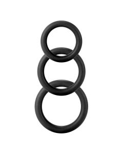 Shots Toys Cockring Twiddle Rings zwart