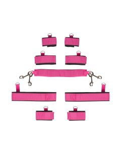 Sinners Full Body Restraints Set Roze